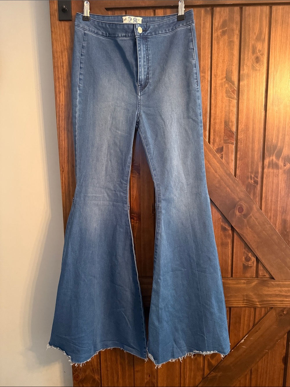 We the Free/ Freepeople Women’s Blue Just Float on Jeans Flared size 28